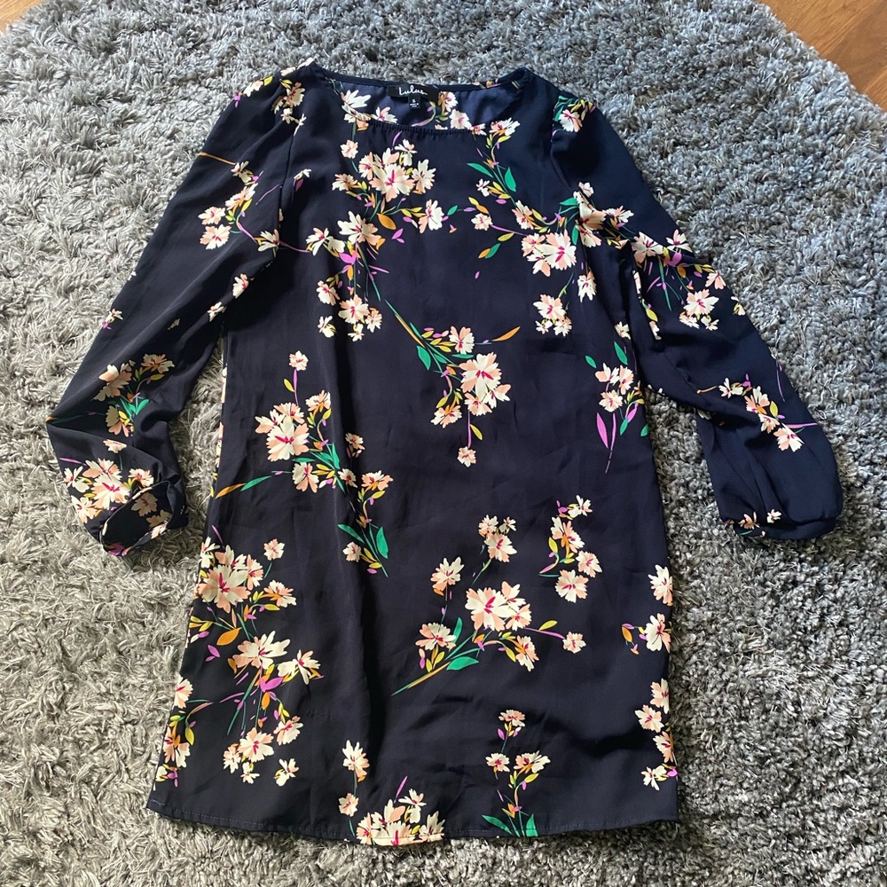 Lulu’s floral long sleeve dress